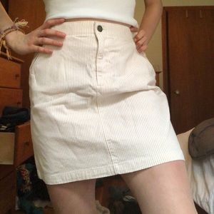 Striped Hollister Skirt
